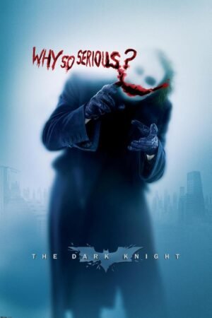 Trends International DC Comics - The Dark Knight - The Joker - Why So Serious Wall Poster, 22.375" x 34", Premium Unframed Version