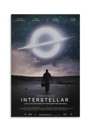 Wall Prints Interstellar Movie Posters Canvas Art Poster And Wall Art Picture Print Modern Family Bedroom Decor Posters 24x36inch(60x90cm)