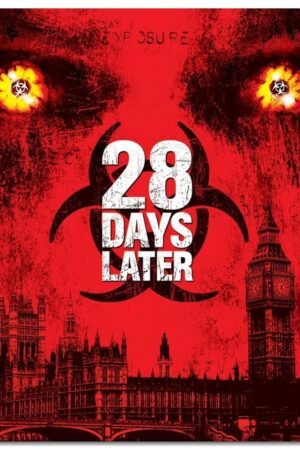 28 Days Later Movie Poster 28 days later movie poster poster Canvas Prints Classic Film poster Posters Wall Art For Home Office Living Room Decorations Noframed 10"x8"