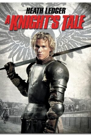 A Knight's Tale 2001 Movie Poster Wall Art Action Love Canvas Prints Classic Movies Poster For Home Office Cinema Decorations Unframed 27"x20"