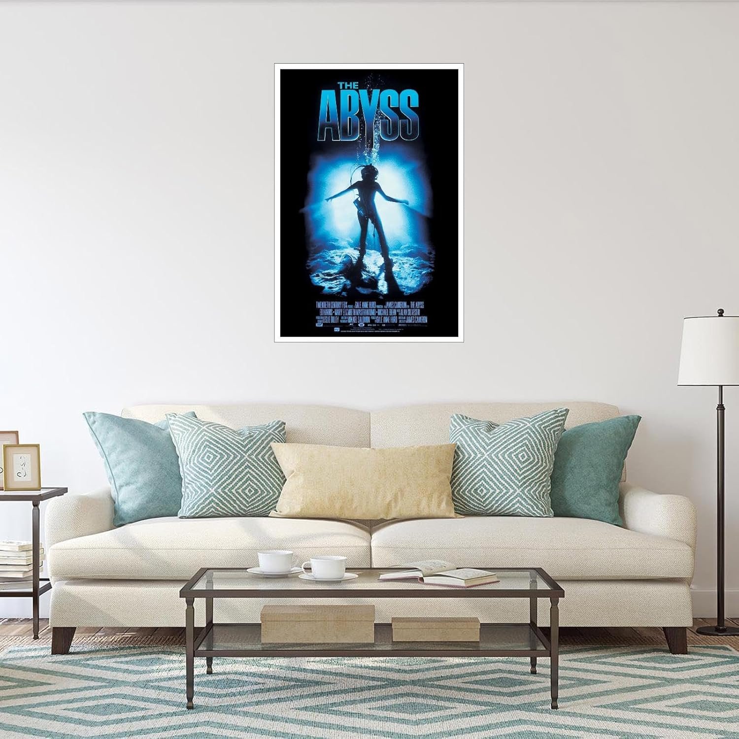 Abyss Movies Posters Canvas Prints Science Fiction Movies Action Drama Movies Poster Wall Art For Home Office Living Room Decorations Unframed 24"x16"