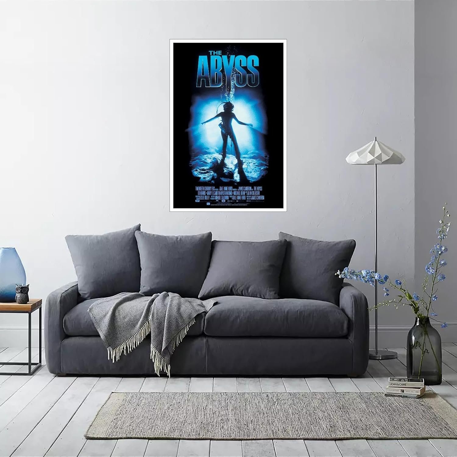 Abyss Movies Posters Canvas Prints Science Fiction Movies Action Drama Movies Poster Wall Art For Home Office Living Room Decorations Unframed 24"x16"