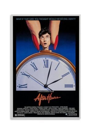 After Hours Movie Poster for Home Aesthetic Canvas Art Wall Decor Gifts 24x36inch(60x90cm)