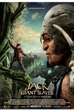 AISONSITE Jack The Giant Slayer Movie Poster Canvas Prints Classic Film Poster Room Decor Poster Wall Art For Home Office Bedroom Decorations Unframed 12"x8"