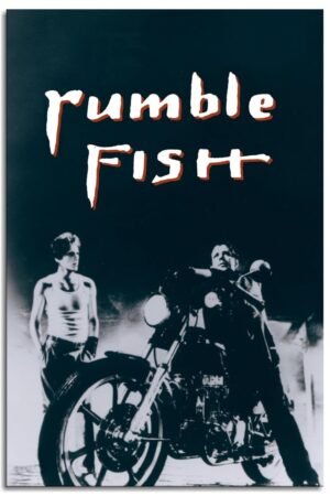 AISONSITE Rumble Fish Movie Poster Canvas Prints Classics Film Art Poster Retro Movie Poster Poster Wall Art For Home Office Living Room Decorations Unframed 24"x16"