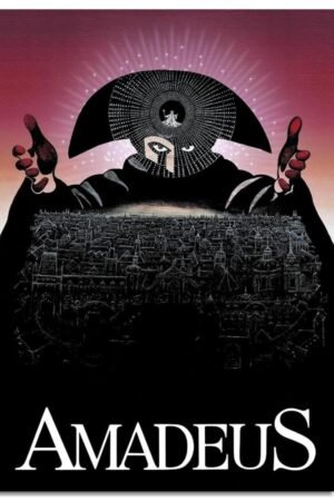 Amadeus Movie Poster Wall Art Opera Stories Canvas Prints Old Movies Poster For Home Office Cinema Decorations Unframed 18"x12"