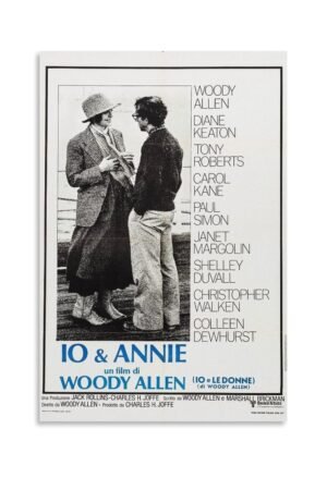 Annie Hall- Movie Poster for Home Aesthetic Canvas Art Wall Decor Gifts 24x36inch(60x90cm)