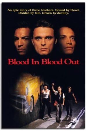 Bound By Honor Movie Poster Poster Action Movies Canvas Prints Classic Movies Wall Art For Home Office Cinema Decorations Unframed 30"x20"