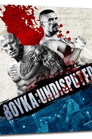 Boyka: Undisputed IV Movie Poster Canvas Prints The King Of Fighting Action Movies Poster Wall Art For Home Office Cinema Decorations With Framed 16"x12"