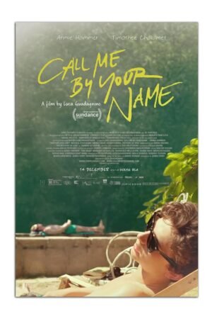 Call Me by Your Name Movie Poster Wall Art Decoration Poster Room Aesthetic Print Canvas Painting Modern Home Living Room Bedroom Decoration Picture (Unframed,12x18inch(30x45cm))