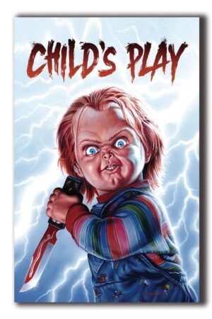 Child's Play Chucky Movie Poster for Home Decor Wall Art 11x17inch (28x43cm) Frameless Gift