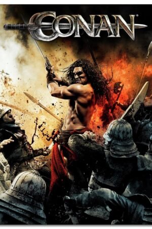 Conan The Barbarian Movie Poster Wall Art Fantasy Adventure Canvas Prints Classic Movies Poster For Home Office Cinema Decorations Unframed 20"x16"