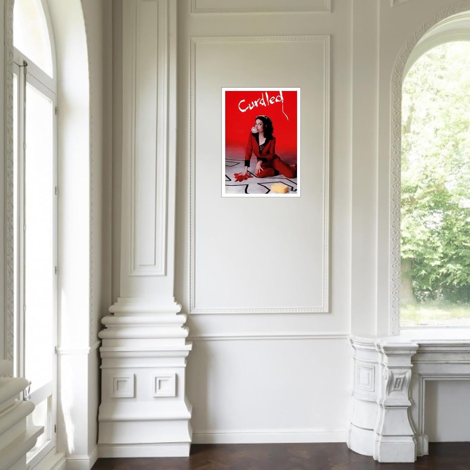 Curdled Movie Poster Wall Art Comedy Films Canvas Prints Poster For Home Office Cinema Decorations Unframed 12"x8"