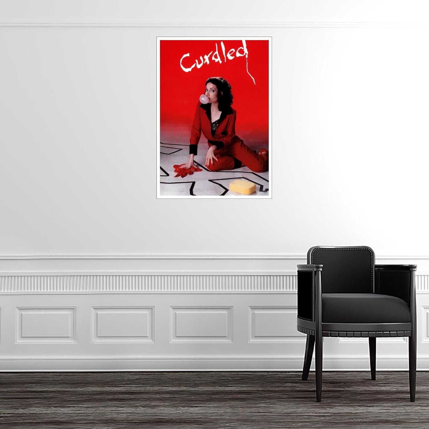 Curdled Movie Poster Wall Art Comedy Films Canvas Prints Poster For Home Office Cinema Decorations Unframed 12"x8"