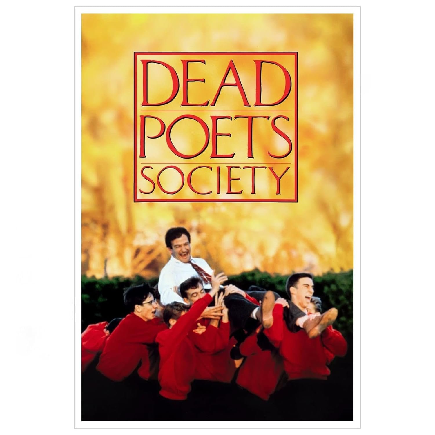 Dead Poets Society Movie Poster School Drama Movie posters Canvas Prints Teaching Style Movies posters Wall Art For Home Office posters Bedroom Decorations Noframed 12"x8"