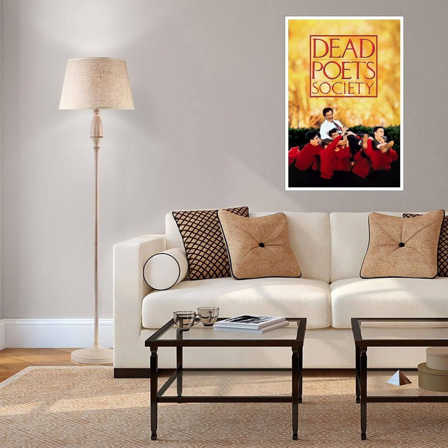 Dead Poets Society Movie Poster School Drama Movie posters Canvas Prints Teaching Style Movies posters Wall Art For Home Office posters Bedroom Decorations Noframed 12"x8"