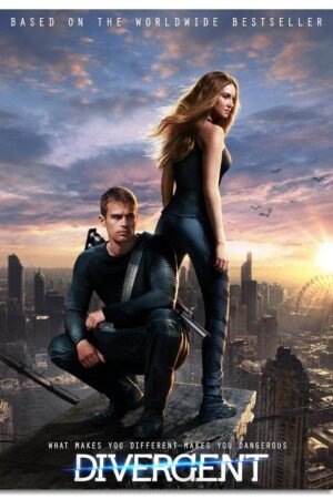 Divergent Movie Poster Wall Art Sci-fi Adventures Canvas Prints Classic Movies Poster For Home Office Cinema Decorations Unframed 12"x8"