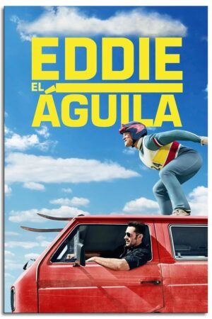 Eddie The Eagle Movie Poster Wall Art Sport Stories Canvas Prints Classic Movies Poster For Home Office Cinema Decorations Unframed 30"x20"