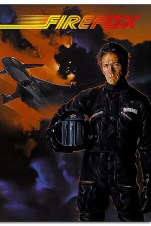 Firefox Movie Poster Wall Art Action Movies Canvas Prints Science Fiction Movies Poster For Home Office Cinema Decorations Unframed 18"x12"