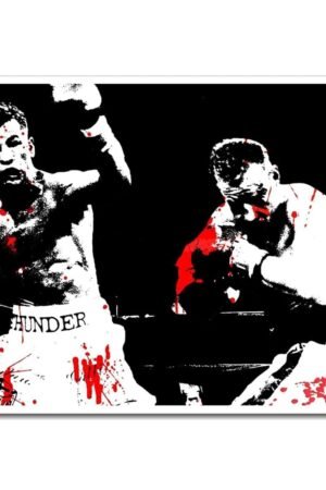 Generic Arturo Gatti & Mickey Ward Canvas Prints Vintage Boxing Match Poster Wall Art For Home Office Gym Decorations Unframed 20""x16""