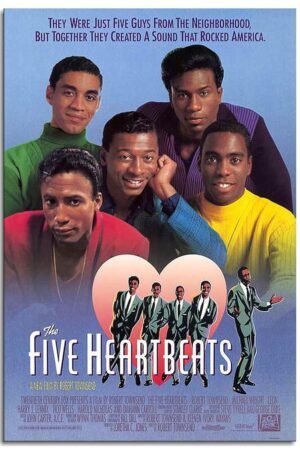 Generic The Five Heartbeats Movie Posters Wall Art Cinema Hotel Dorm Bathroom Bedroom Poster Canvas Prints Poster For Home Office Living Room Decorations Unframed 36""x24""