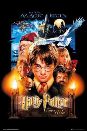 Harry Potter and the Sorcerer's Stone - Movie Poster/Print (US Regular Style) (Size: 24" x 36")