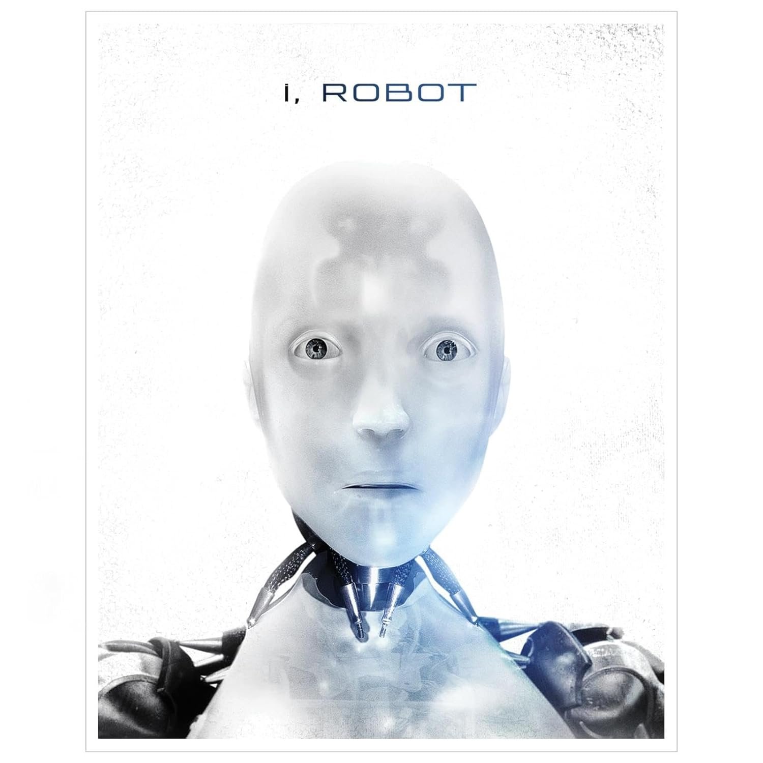 I, Robot Movie Poster Canvas Prints Science Fiction Movies Action Movies Poster Wall Art For Home Office Cinema Decorations Unframed 10"x8"