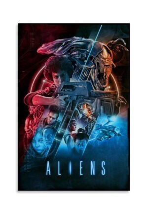 JGNHJC Alien Horror Movie Poster for Bedroom Aesthetic Canvas Art Poster Bedroom Decor Posters 20x30inch(50x75cm), Unframe-style-7