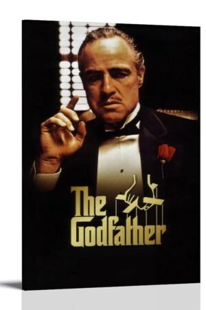 JGNHJC Classic Movie Poster Canvas Art Poster Bedroom Decor Posters 16x24inch(40x60cm), Frame-style-14