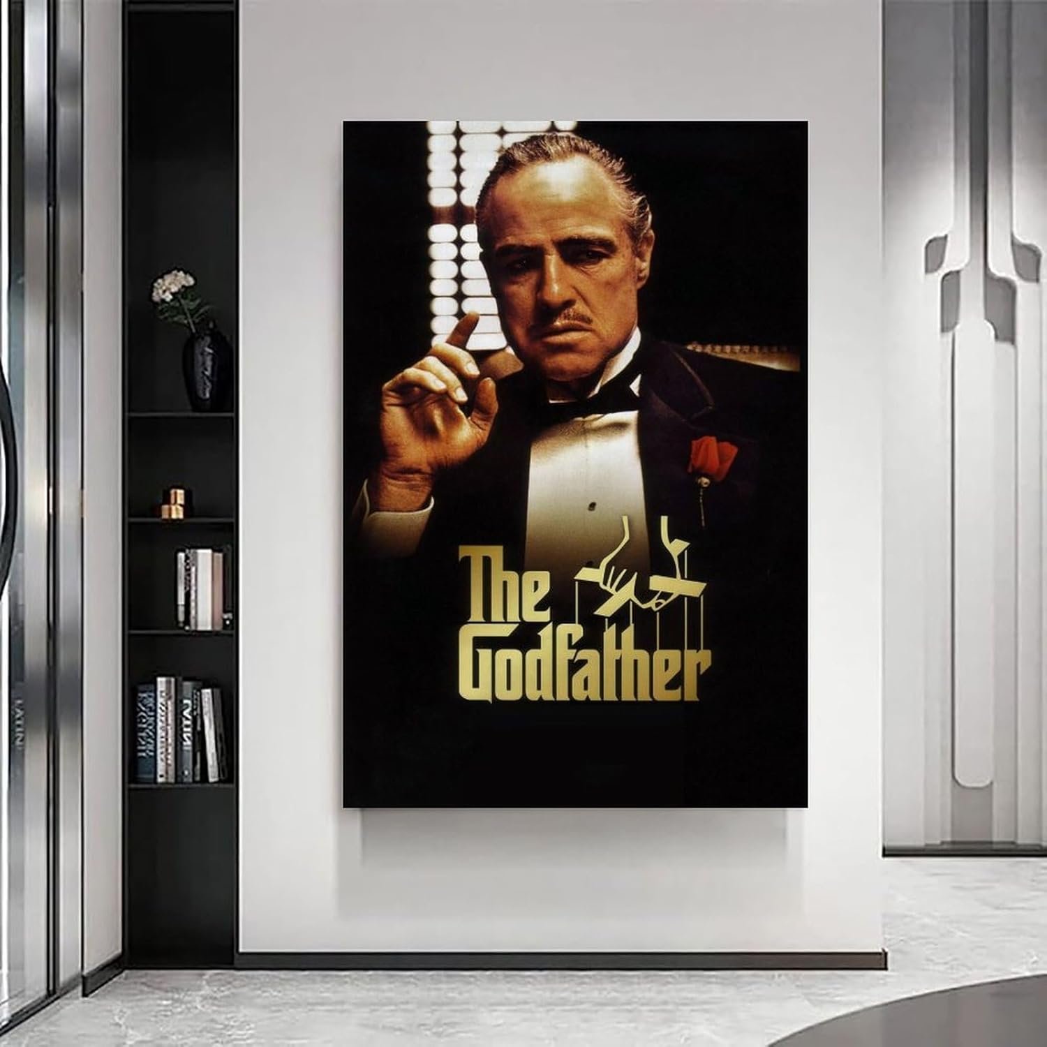 JGNHJC Classic Movie Poster Canvas Art Poster Bedroom Decor Posters 16x24inch(40x60cm), Frame-style-14