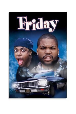 JGNHJC Friday Movie Poster Canvas Art Poster Bedroom Decor Posters 24x36inch(60x90cm), Unframe-style-13