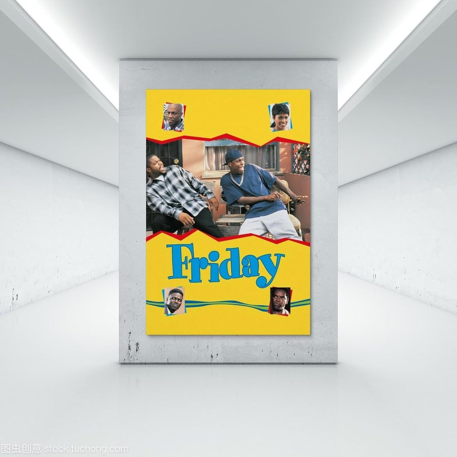 JGNHJC Friday Movie Poster Canvas Wall Art Living Room Posters Bedroom Painting 12x18inch(30x45cm), Unframe-style-3