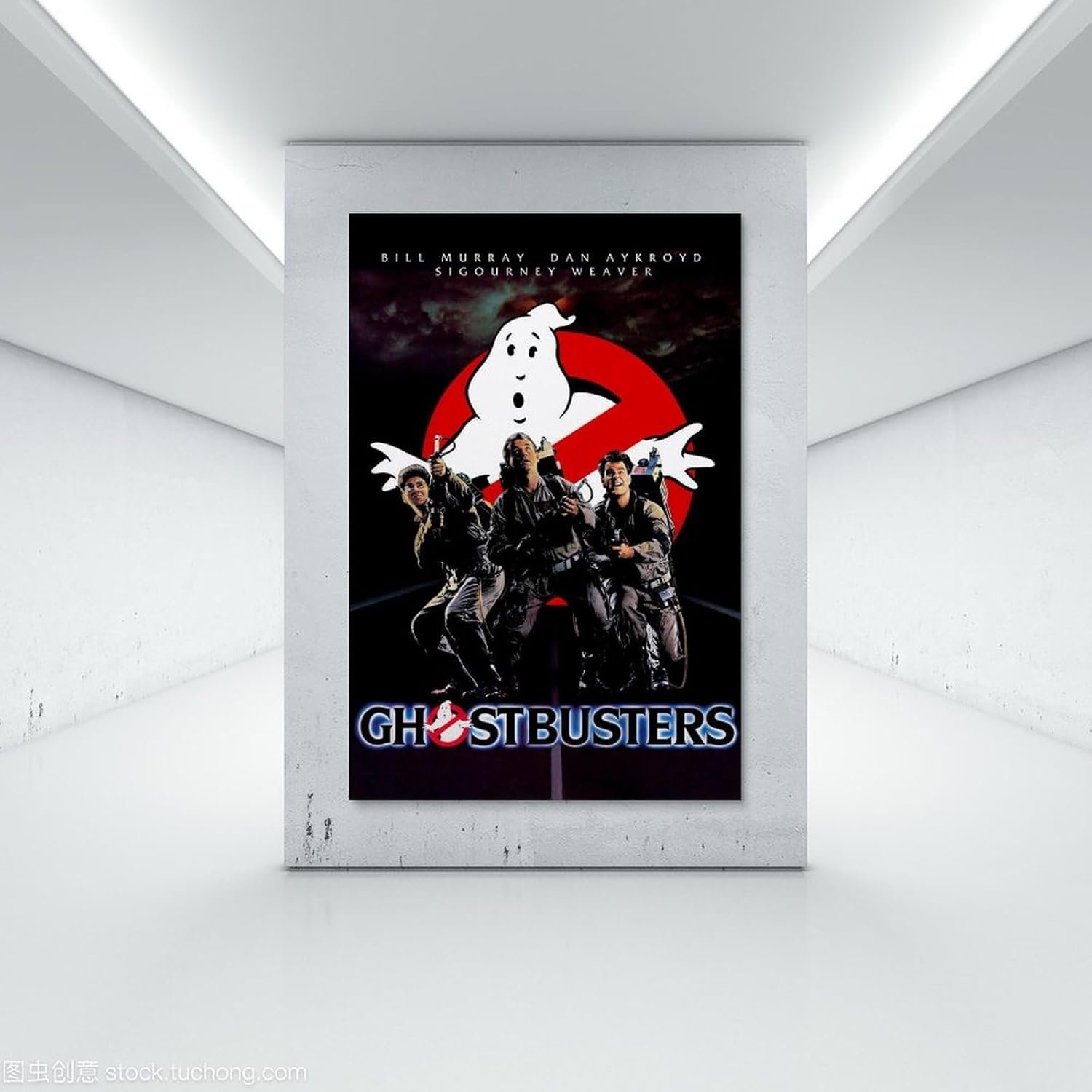 JGNHJC Ghostbusters Movie Poster Canvas Wall Art Living Room Posters Bedroom Painting 24x36inch(60x90cm), Unframe-style-2