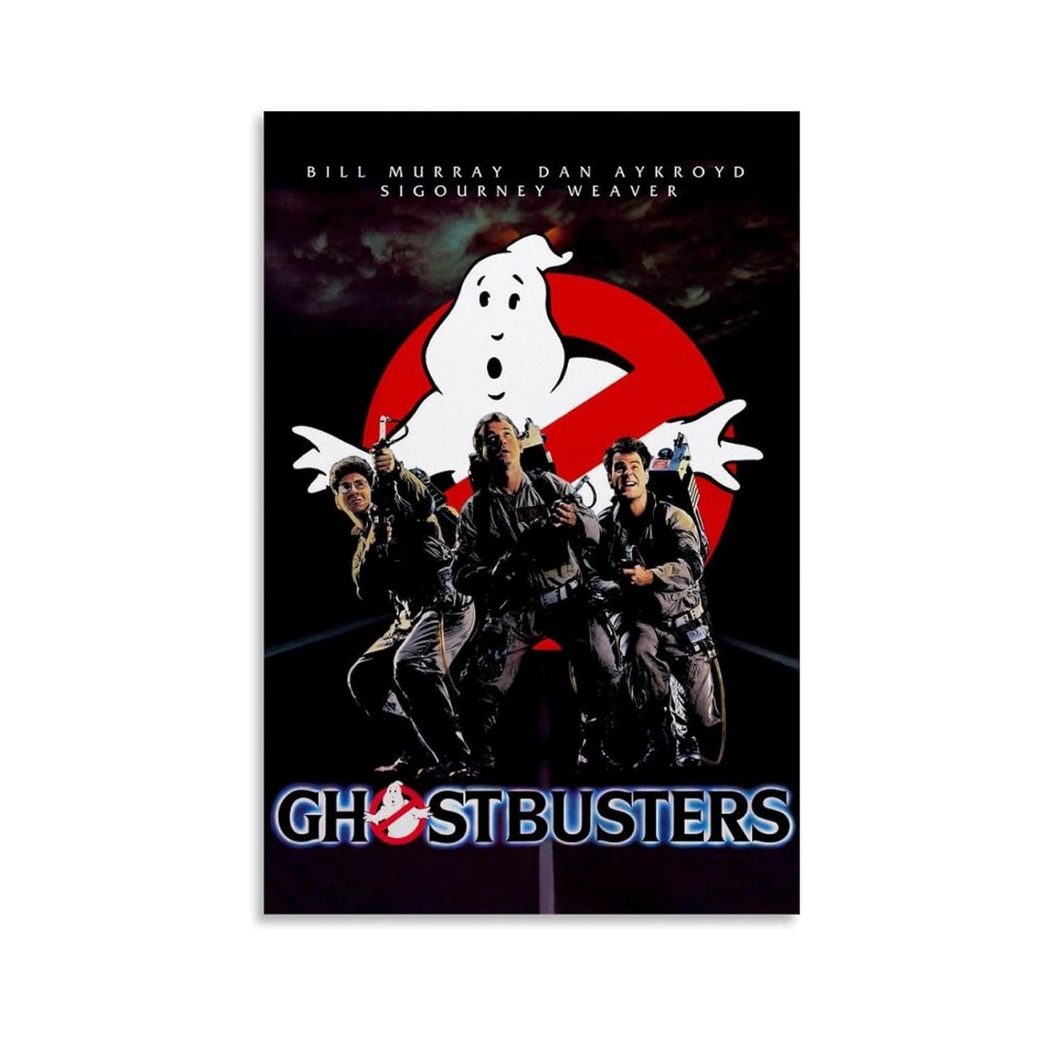 JGNHJC Ghostbusters Movie Poster Canvas Wall Art Living Room Posters Bedroom Painting 24x36inch(60x90cm), Unframe-style-2