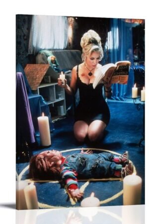 JGNHJC Jennifer Tilly Poster Canvas Art Poster Bedroom Decor Posters 16x24inch(40x60cm), Frame-style-14