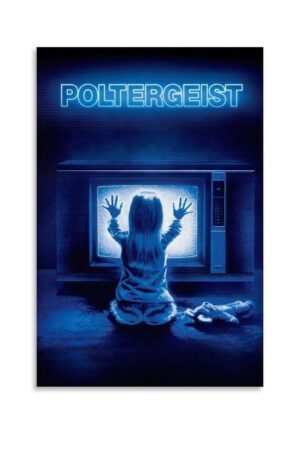 JGNHJC Poltergeist Horror Movie Poster Canvas Wall Art Living Room Posters Bedroom Painting 24x36inch(60x90cm), Unframe-style-8