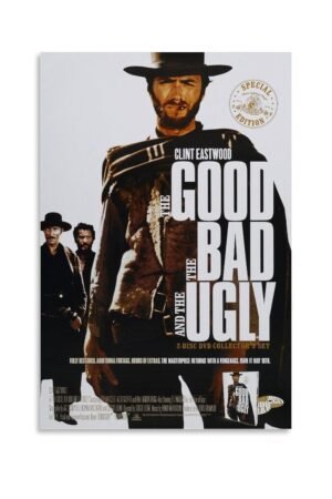 JGNHJC The Good The Bad And The Ugly Movie Poster for Bedroom Aesthetic Canvas Wall Art Living Room Posters Bedroom Painting 12x18inch(30x45cm), Unframe-style-6