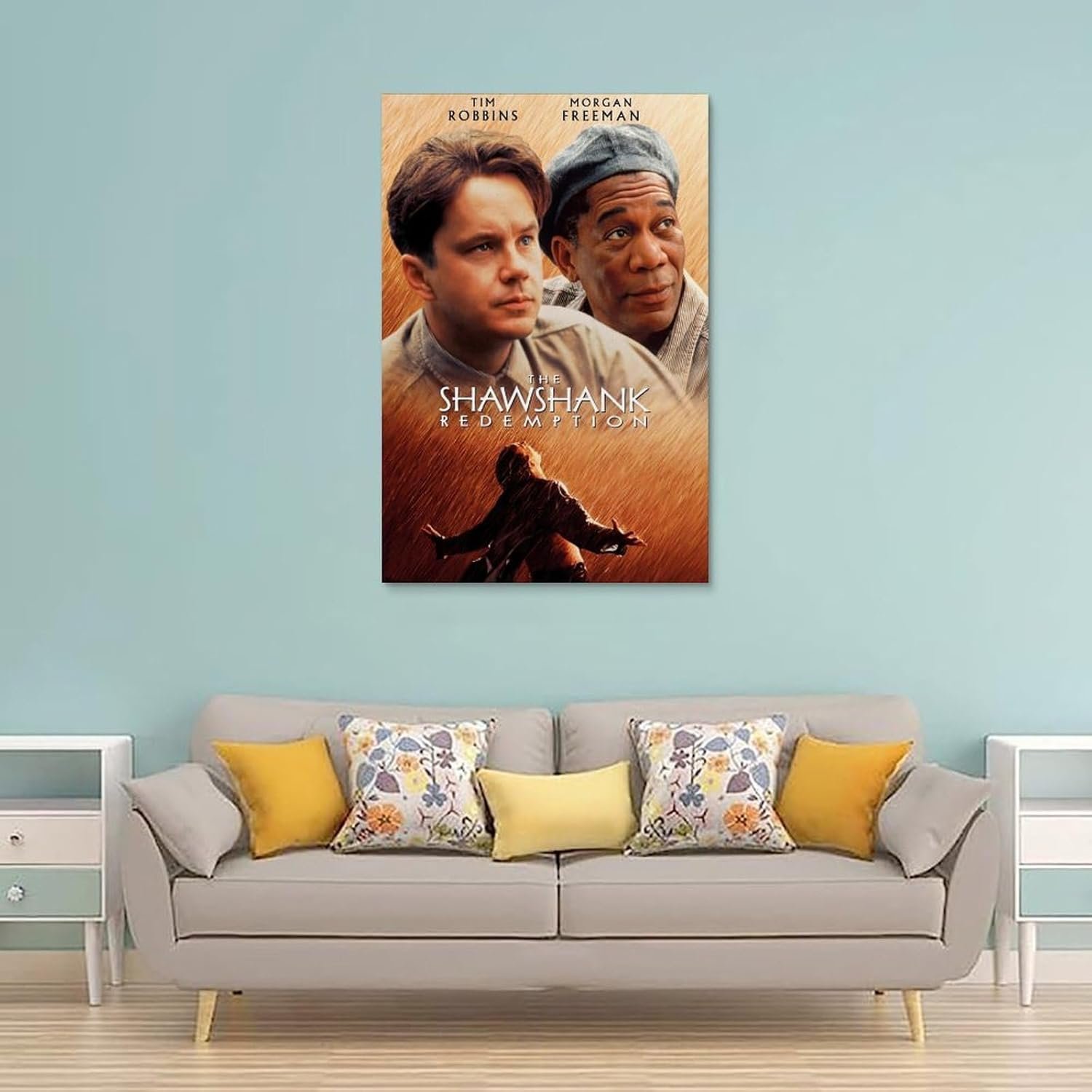 JGNHJC The Shawshank Redemption Classic Movie Poster Canvas Art Poster Bedroom Decor Posters 24x36inch(60x90cm), Unframe-style-5