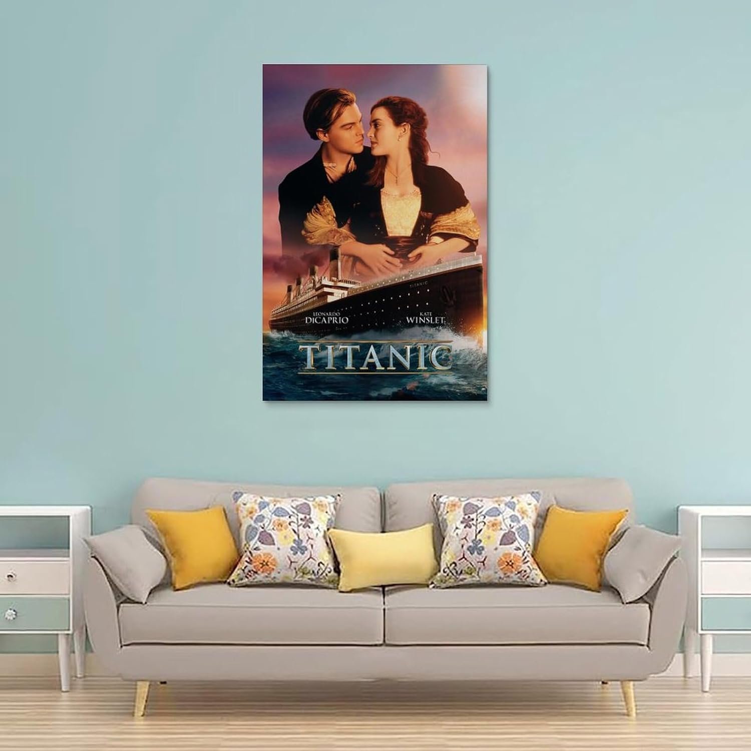JGNHJC Titanic Classic Movie Poster Canvas Art Poster Bedroom Decor Posters 16x24inch(40x60cm), Unframe-style-4