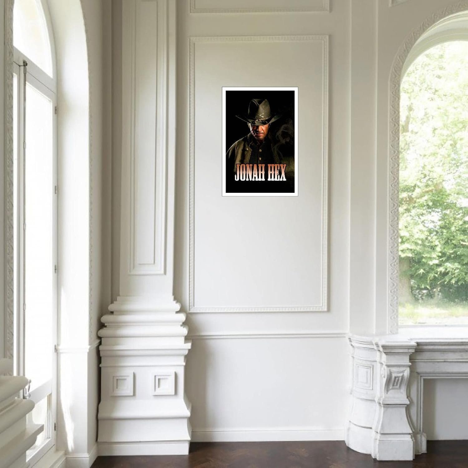 Jonah Hex Movie Poster Canvas Prints Western Cowboy Action Movies Poster Wall Art For Home Office Cinema Decorations Unframed 12"x8"