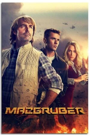 MacGruber Movie Poster Comedy Films Canvas Prints Vintage Retro Film Wall Art For Home Office Bedroom Decorations Unframed 18"x12"