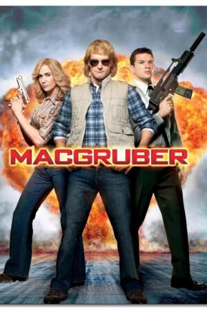 MacGruber Movie Poster Poster Comedy Films Canvas Prints Action Movies Wall Art For Home Office Cinema Decorations Unframed 20"x16"