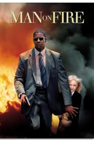 Man On Fire (2004) Movie Poster Poster Action Movies Canvas Prints Classic Movies Wall Art For Home Office Cinema Decorations Unframed 18"x12"