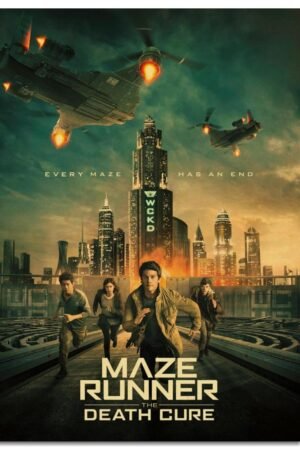 Maze Runner: The Death Cure Movie Poster Wall Art Sci-fi Adventures Canvas Prints Action Movies Poster For Home Office Cinema Decorations Unframed 12"x8"
