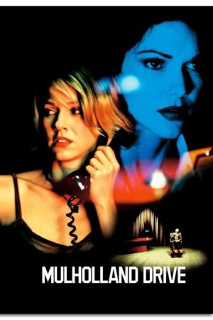 Mulholland Drive Movie Poster Wall Art Thriller Suspense Movie Canvas Prints Classic Movies Poster For Home Office Cinema Decorations Unframed 12"x8"