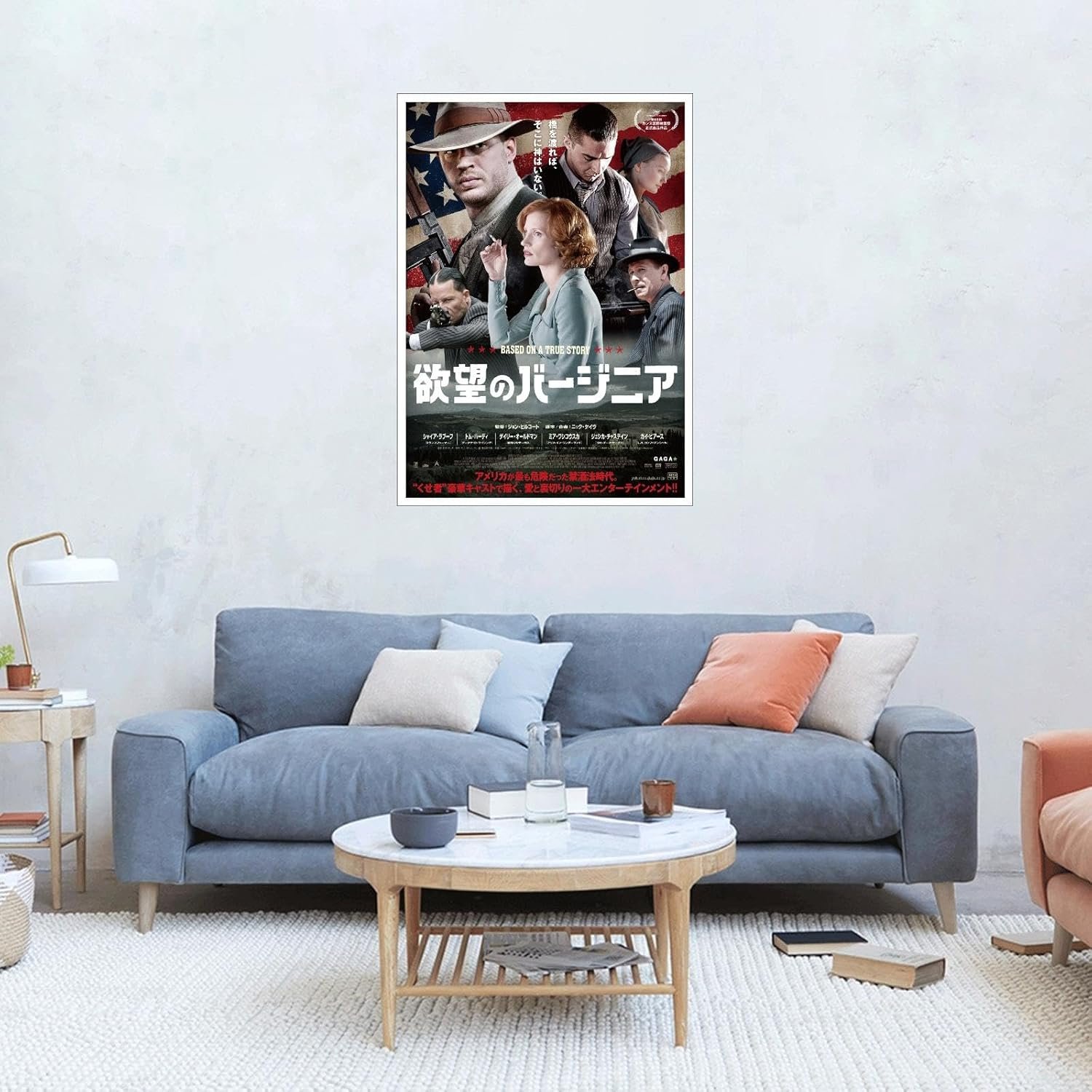 PAMVINT Lawless Movie Canvas Prints Room Decor Movie Poster Poster Wall Art For Home Office Bedroom Unframed36 x24