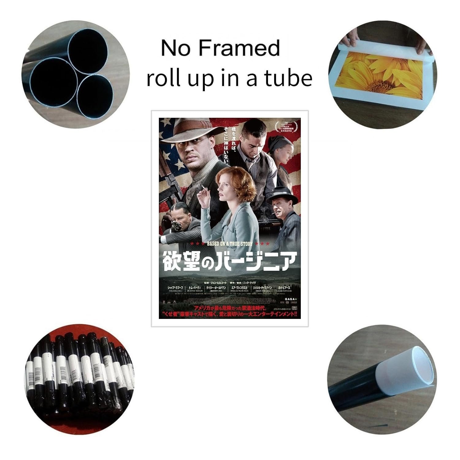 PAMVINT Lawless Movie Canvas Prints Room Decor Movie Poster Poster Wall Art For Home Office Bedroom Unframed36 x24