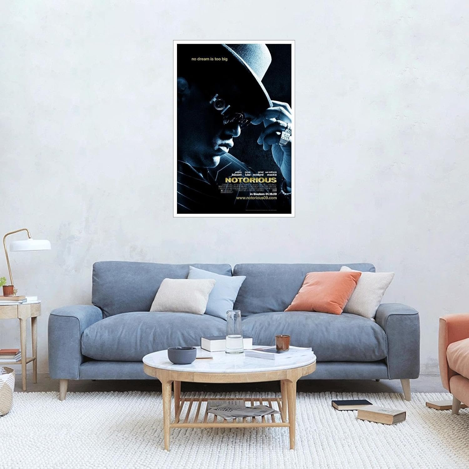 PAMVINT Notorious Movie Wall Art Room Decor Canvas Prints Classic Film Poster Poster For Home Office Living Room Decorations Unframed 36"x24"