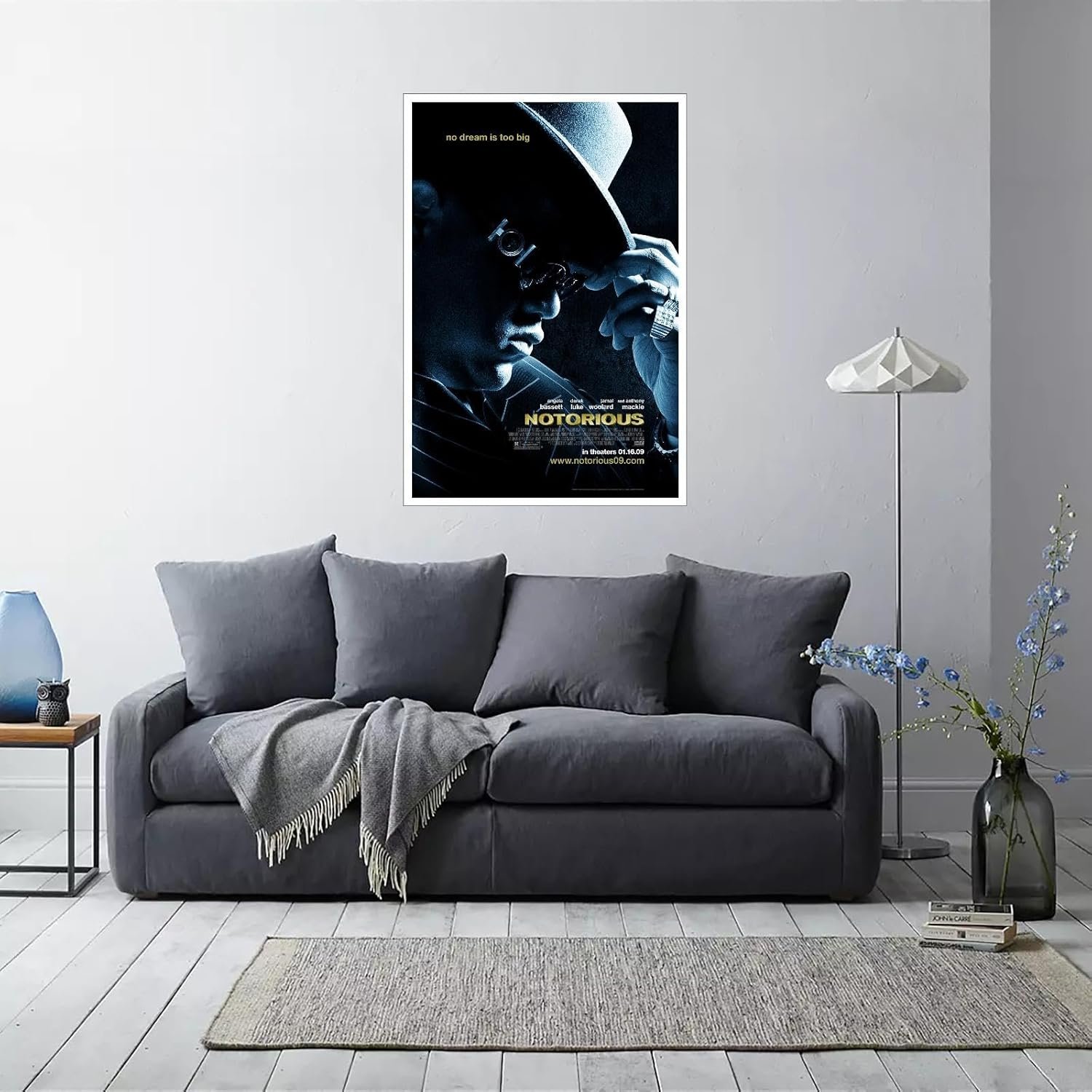 PAMVINT Notorious Movie Wall Art Room Decor Canvas Prints Classic Film Poster Poster For Home Office Living Room Decorations Unframed 36"x24"