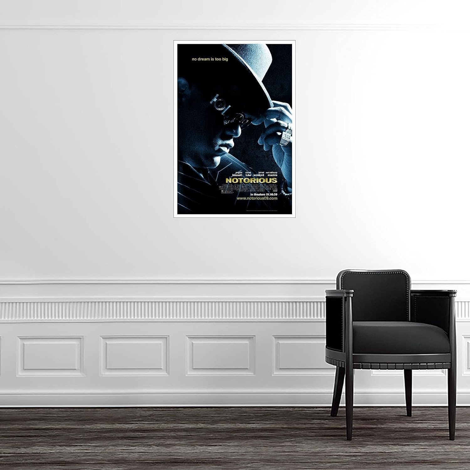 PAMVINT Notorious Movie Wall Art Room Decor Canvas Prints Classic Film Poster Poster For Home Office Living Room Decorations Unframed 36"x24"